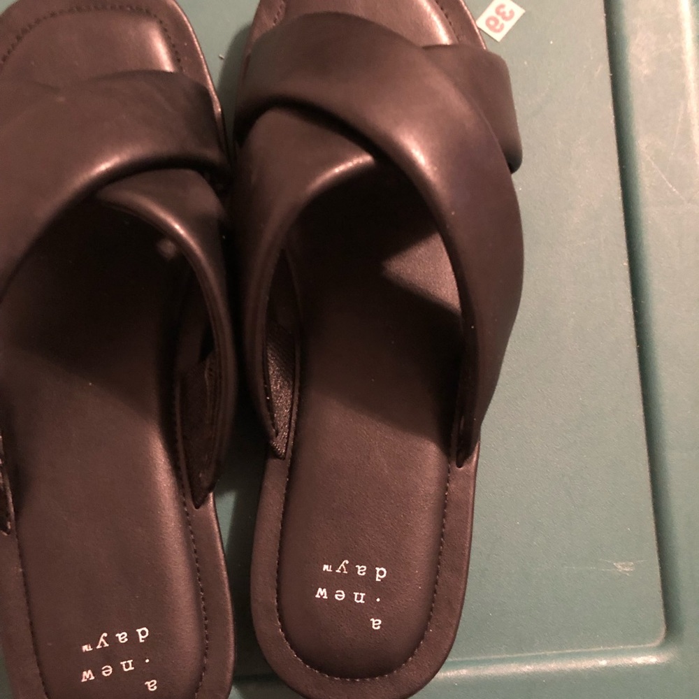 Black sandals